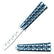 Snake Eye PK-1408 butterfly kniv treningskniv blå