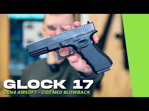 Glock 17 Gen4 Airsoft - Co2 med Blowback - GBB