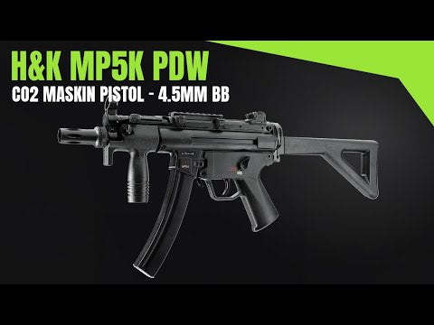 H&K MP5K PDW Co2 Maskin Pistol - 4.5mm BB