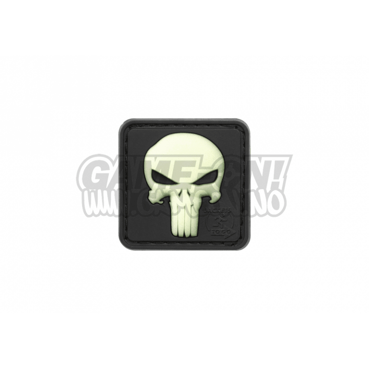 Punisher Patch - Lyser i Mørket - Game-On.no