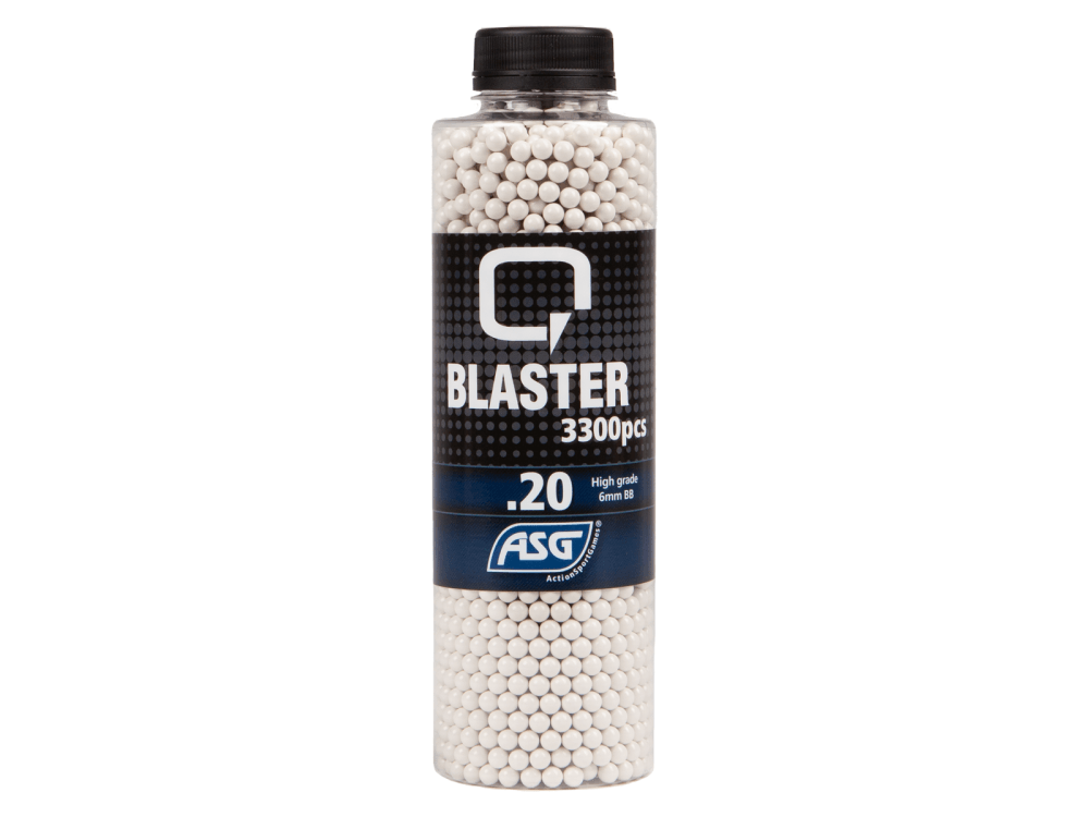 Q-Blaster Softgunkuler - 0.20g - 3300stk - Game-On.no