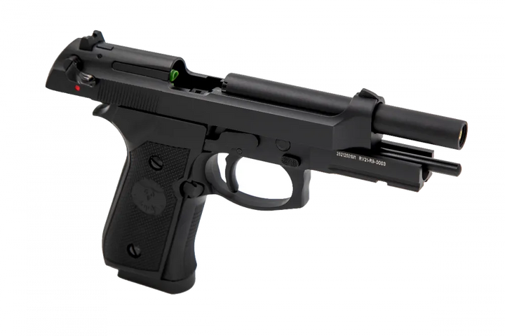 Raven - R9 Gassdrevet Softgun Pistol - Svart - Game-On.no