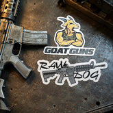 Goatguns Mini AR15 RAWDOG, detalj råmetall