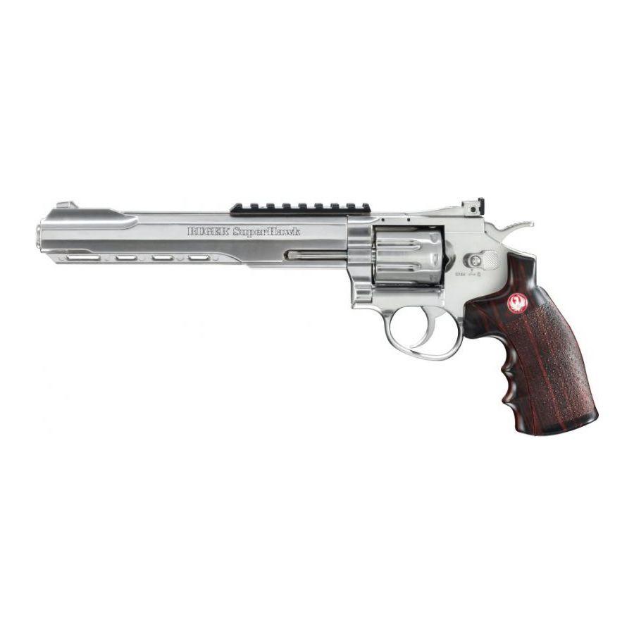 Ruger Super Hawk 8 Co2 - Chrome - Game-On.no