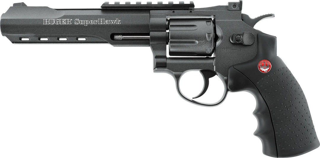 Ruger Superhawk – CO₂ softgun-revolver 6mm med 175 m/s - Game-On.no