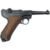 Denix Luger P08 Replika med Tregrep