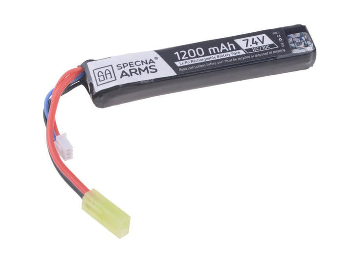 SA - Li-Po 7.4V 1200mAh 15/30C Batteri - Game-On.no