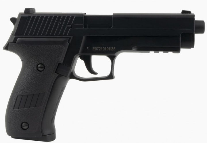 SA - P226 Elektrisk Airsoft Pistol med Mosfet og LiPo - Svart - Game-On.no