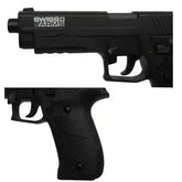 SA - P226 Elektrisk Airsoft Pistol med Mosfet og LiPo - Svart - Game-On.no
