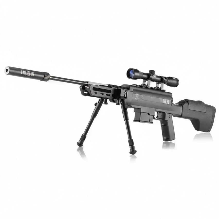 SAG - Black OPS Carabine Sniper 4.5mm Luftgevær - Game-On.no