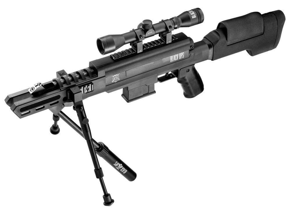 SAG - Black OPS Carabine Sniper 4.5mm Luftgevær - Game-On.no