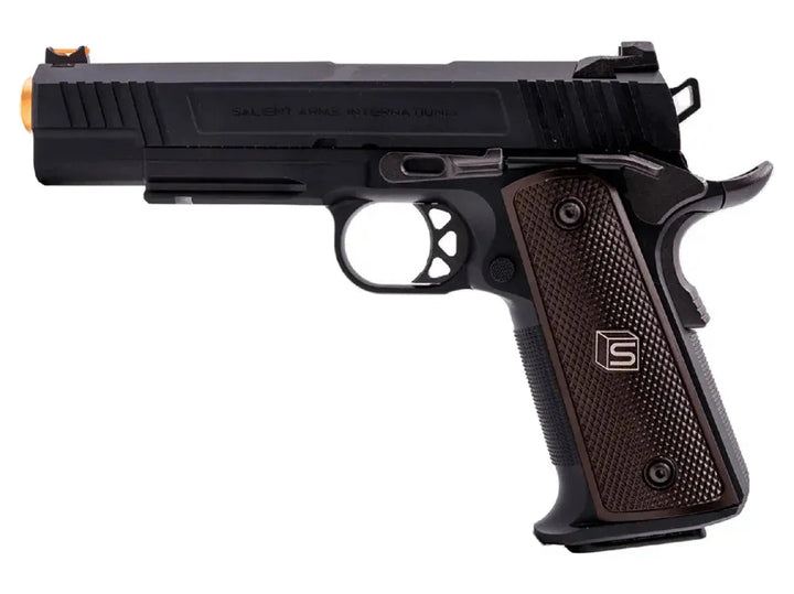 Salient Arms 1911 Blowback Softgunpistol Full metall - Svart - Game-On.no