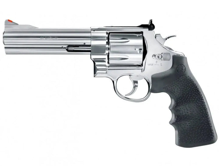 S&W - 629-5 CO2 Drevet - 4.5mm BB Revolver - Sølv - Game-On.no