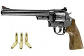 S&W - M29 8 3/8 CO2 Drevet - 4.5mm PELLETS Revolver - Blå Polert - Game-On.no