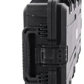 Specna Arms Smart Våpenkoffert 100cm, nærbilde av håndtak og lås