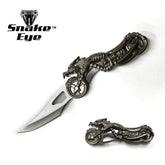 SE – Fantasy Foldekniv med Dragemotiv - Game-On.no