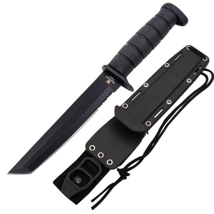 SE - Ka-Bar Style TANTO Kniv med Slire - Game-On.no