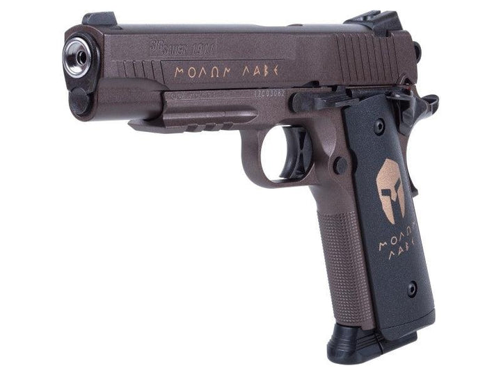 Sig Sauer - 1911 Spartan med Blowback - 4.5mm BB - Game-On.no