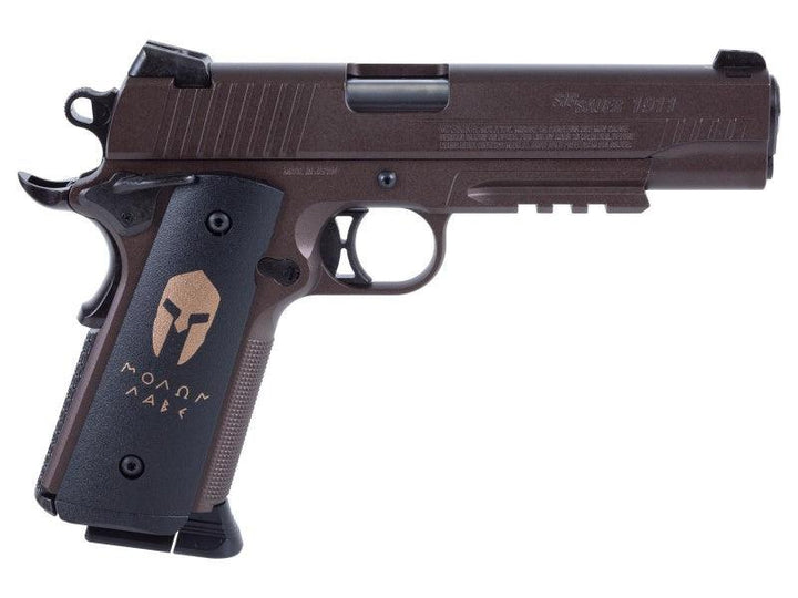 Sig Sauer - 1911 Spartan med Blowback - 4.5mm BB - Game-On.no