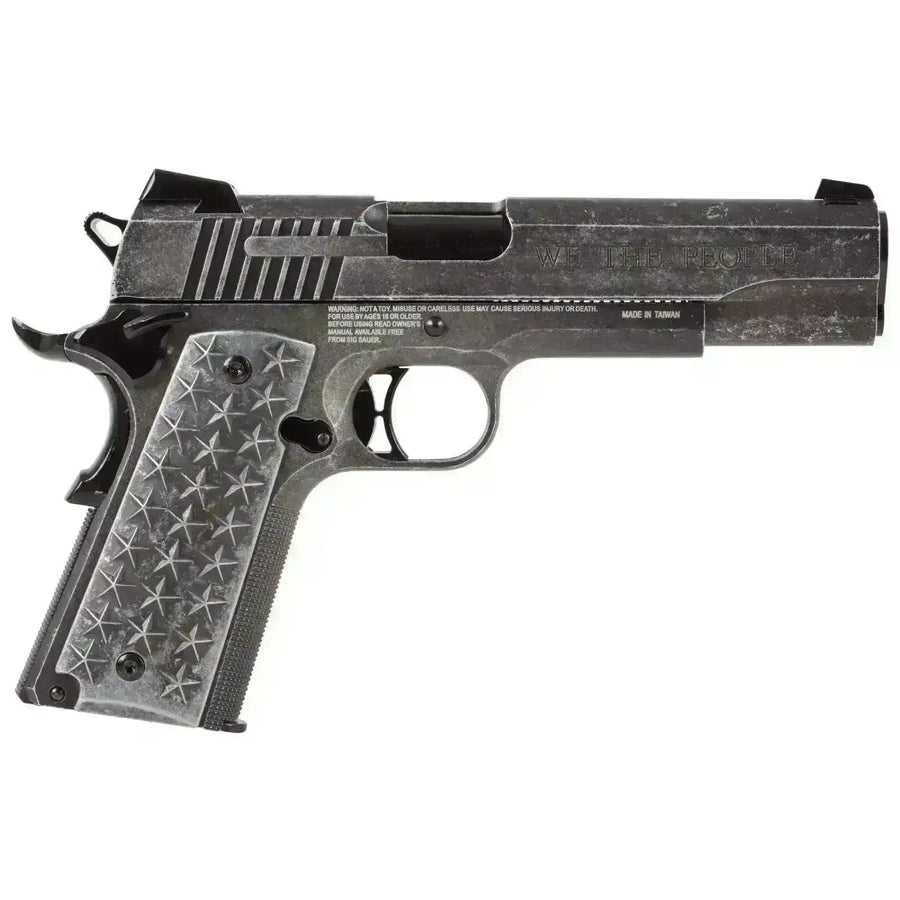 SIG Sauer 1911 We The People CO2 luftpistol pakkesett 4.5mm BB - Game-On.no