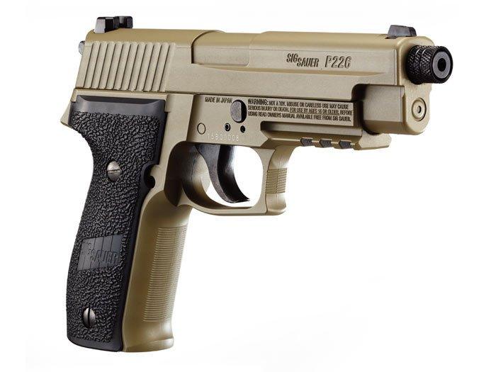 Sig Sauer - P226 ASP Luftpistol 4.5mm Pellets - FDE - Game-On.no