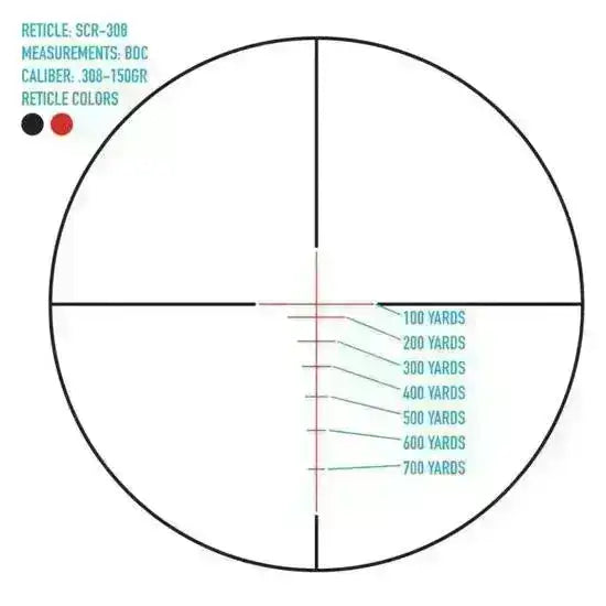 Sightmark - AR SCR-308 5-20x40 Kikkertsikte - Game-On.no