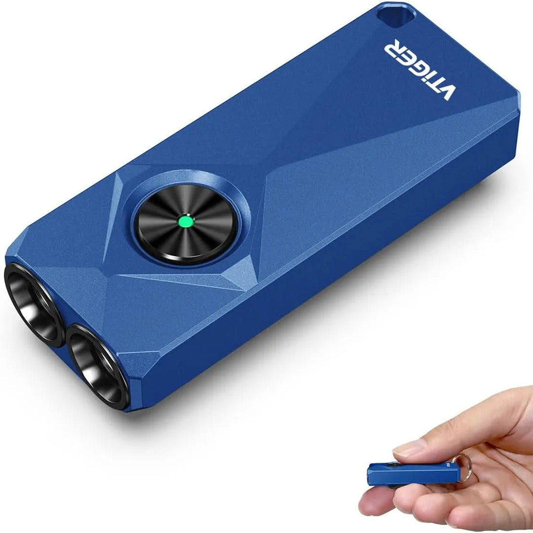 Siriustac VTiger K1 - Oppladbar Mini Lommelykt - 800 Lumen - Game-On.no