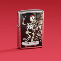 Skateboard Skjelett Motiv - Lighter - Game-On.no