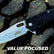 Western Navy Revolver replika sort, detalj graveringer