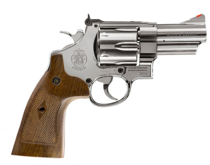 Smith & Wesson - M29 3 CO2 Drevet Softgunrevolver - Blå Polert - Game-On.no