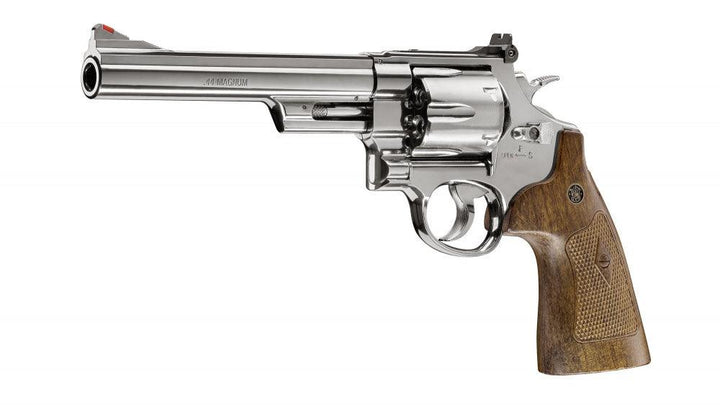 Smith & Wesson - M29 6.5 CO2 Drevet Softgunrevolver - Blå Polert - Game-On.no