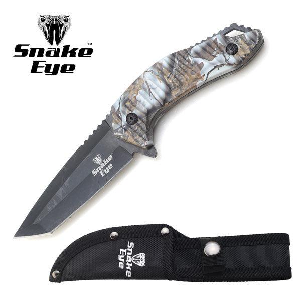 Snake Eye - Taktisk Jaktkniv med Slire - Snow Camo - Game-On.no