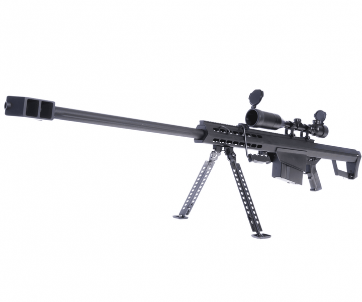 Snow Wolf - M82A1 Full Metall Elektrisk Airsoft Sniper - Game-On.no