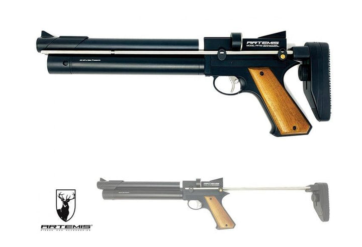 Snowpeak - PP750 PCP Drevet Luftpistol med Kolbe - 4.5mm - Game-On.no