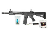 Specna Arms - F02 FLEX Elektrisk Airsoftrifle - Pakke - SVART - Game-On.no