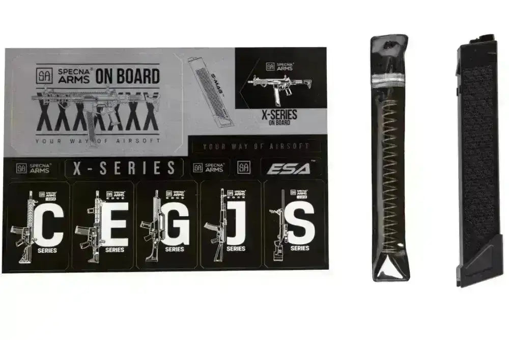 Specna Arms - FX01 FLEX Elektrisk Softgunrifle - Svart - Game-On.no