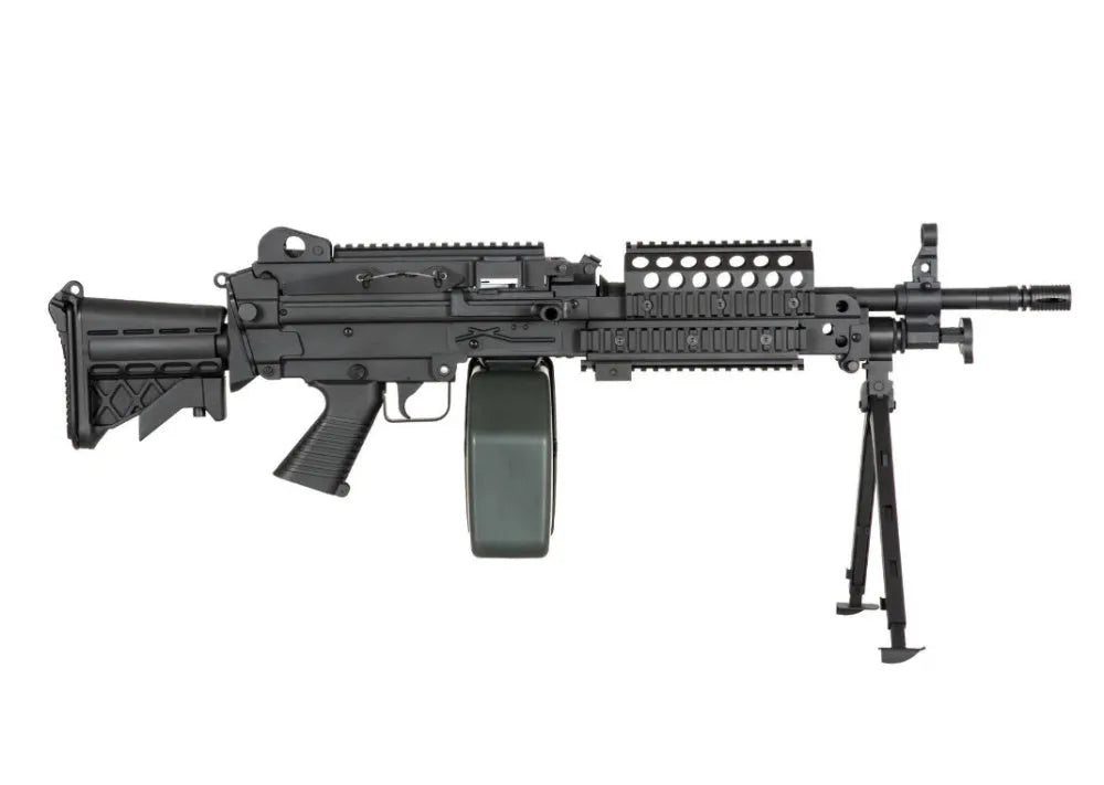 Specna Arms - M249 MK46 Core Elektrisk Airsoft Maskingevær - Game-On.no