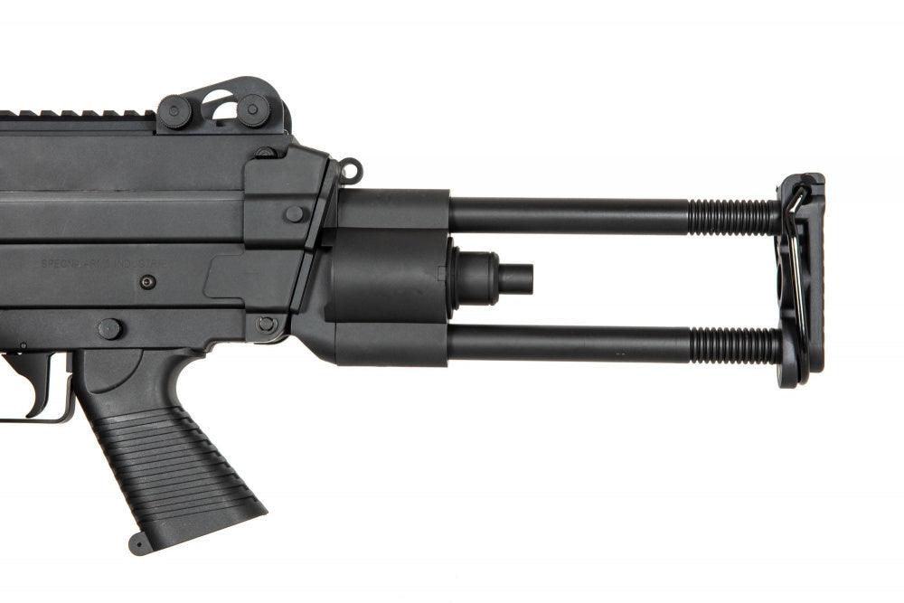 Specna Arms - M249 PARA Core Elektrisk Maskingevær - Svart - Game-On.no