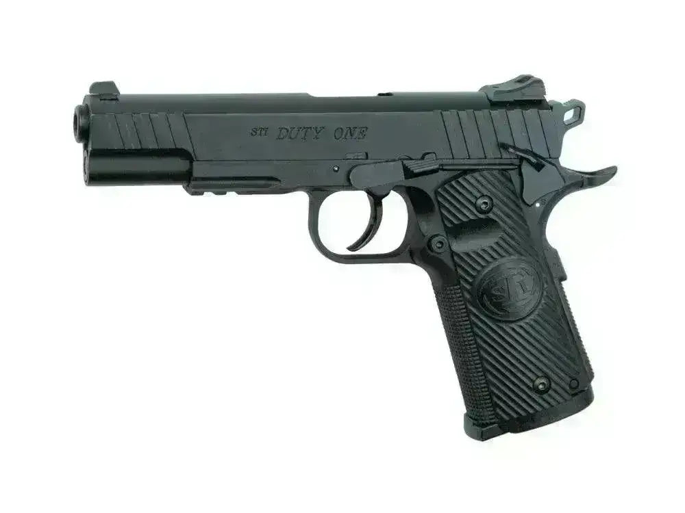 STI Duty One Uten Blowback - 4.5mm BB Luftpistol Pakkesett - Game-On.no
