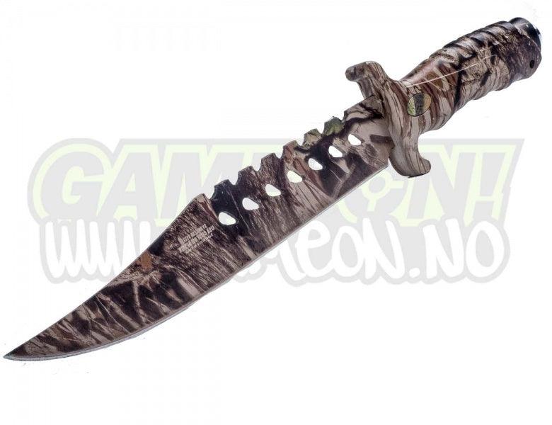 Survivor Camo Hunting Knife - Game-On.no