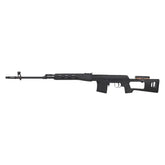 Specna Arms Retro Dragunov SVD softgun sniper i polymer, sett fra venstre side
