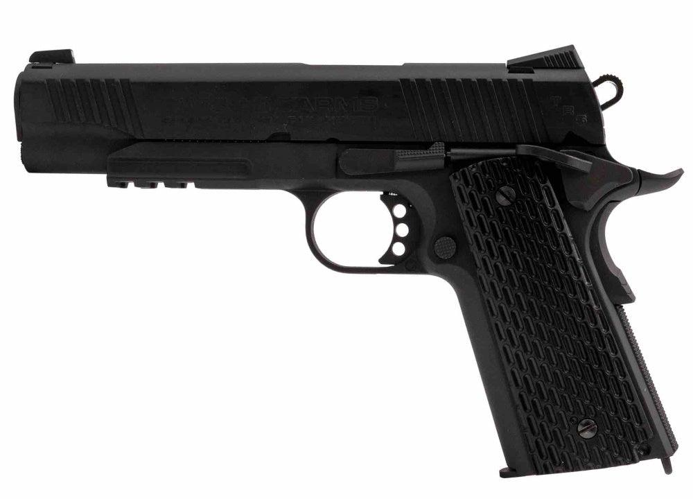 Swiss Arms 1911 Tactical Co2 Drevet Luftpistol - 4.5mm BB - Game-On.no