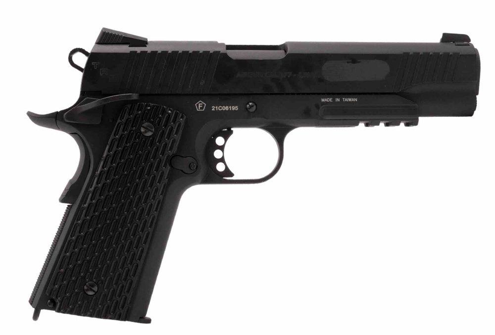 Swiss Arms 1911 Tactical Co2 Drevet Luftpistol - 4.5mm BB - Game-On.no