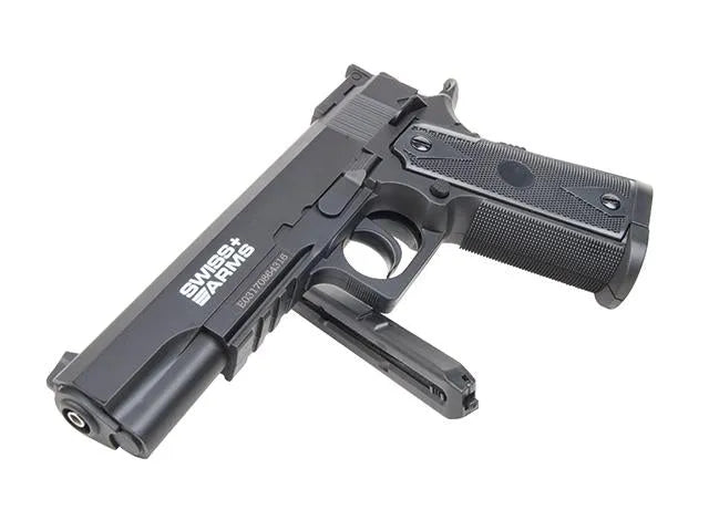 Swiss Arms - P1911 Match CO2 Drevet Luftpistol - 4.5mm BB - Game-On.no