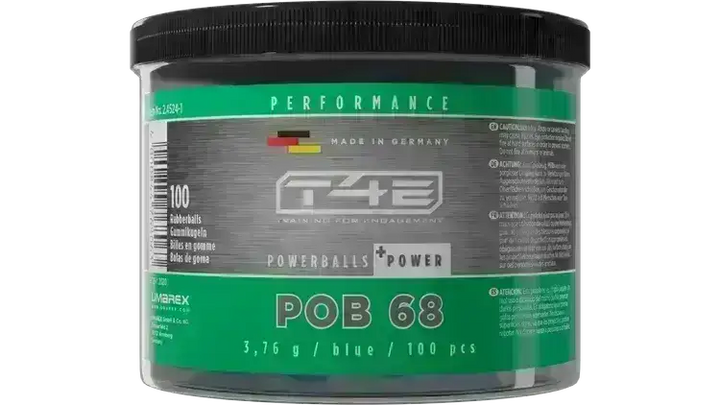 T4E Performance POB Gummikuler - 0.68CAL - Game-On.no