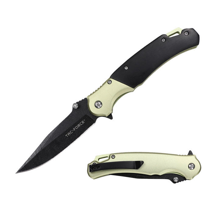 Tac-Force - Edge Voyager EDC Foldekniv med Belteklipps