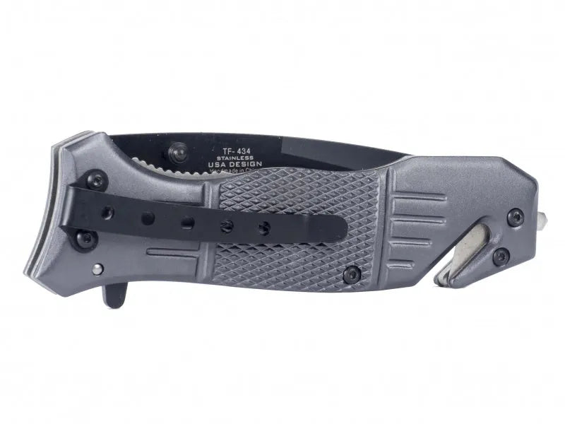 Tactical Rescue Foldekniv - Grey - Game-On.no