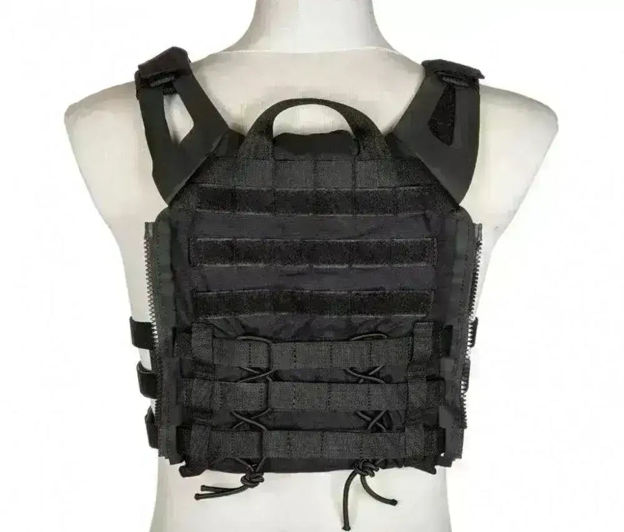 Taktisk Vest Rush 2.0 Plate Carrier - Svart - Game-On.no
