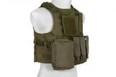 Taktisk Vest type AAC FSBE - Oliven - Game-On.no