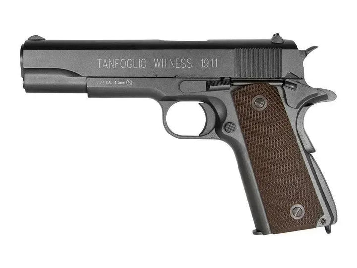 Tanfoglio Witness - 1911 Luftpistol med Blowback - 4.5mm BB - Game-On.no